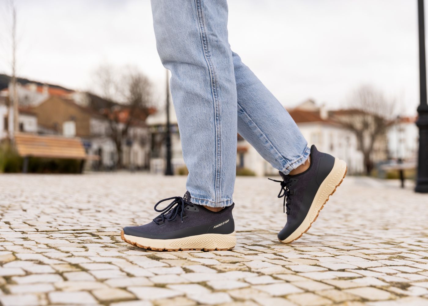 TREKKER męskie buty | Granatowe