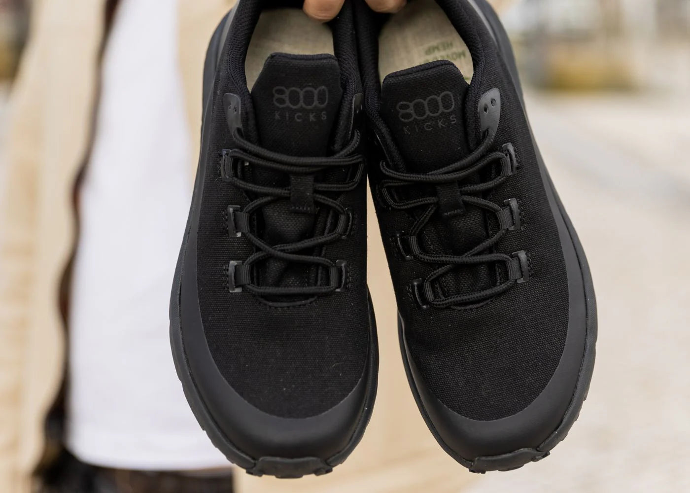 TREKKER buty damskie | Czarne