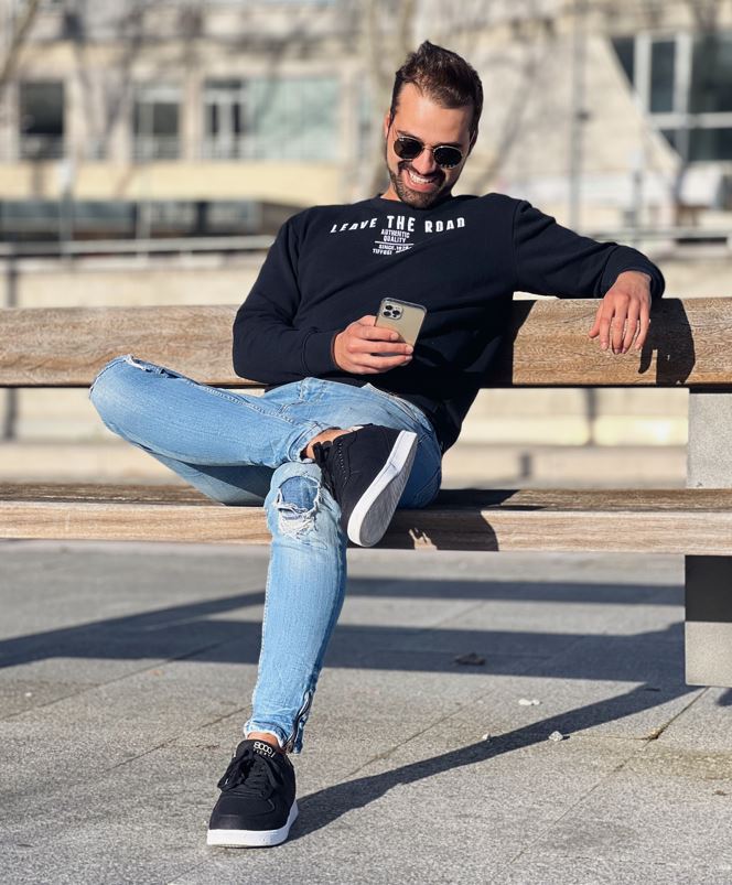 SEEKER buy męskie | Czarno-Białe