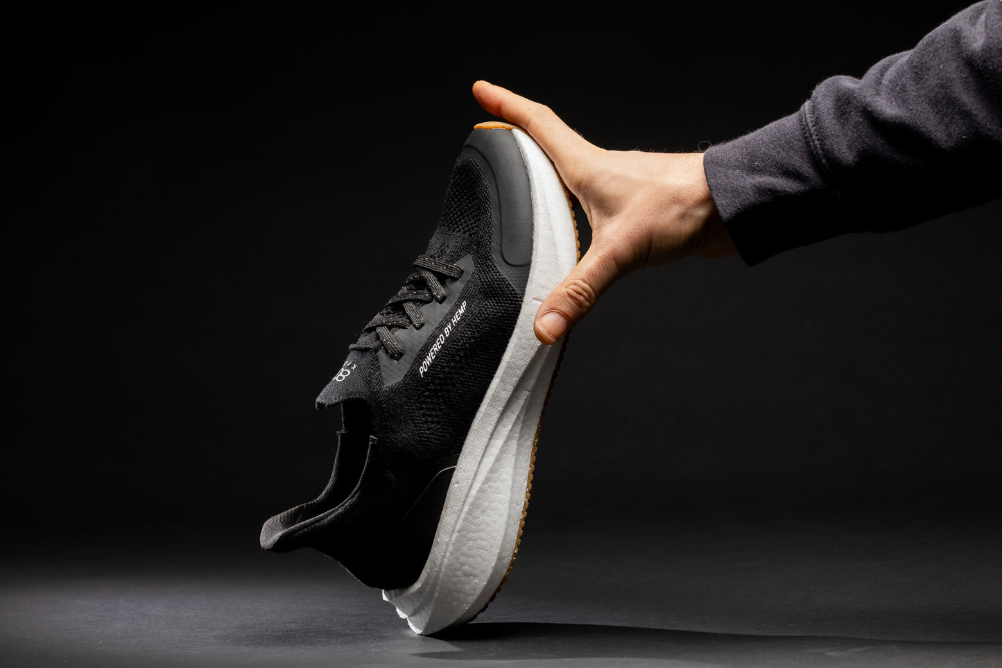RUNNERS buty damskie | Czarno-Białe