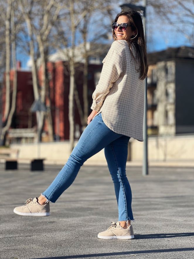 SEEKER buty damskie | Beżowe