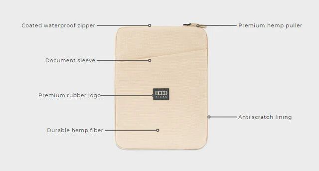 Etui na laptopa V2 | Beżowe