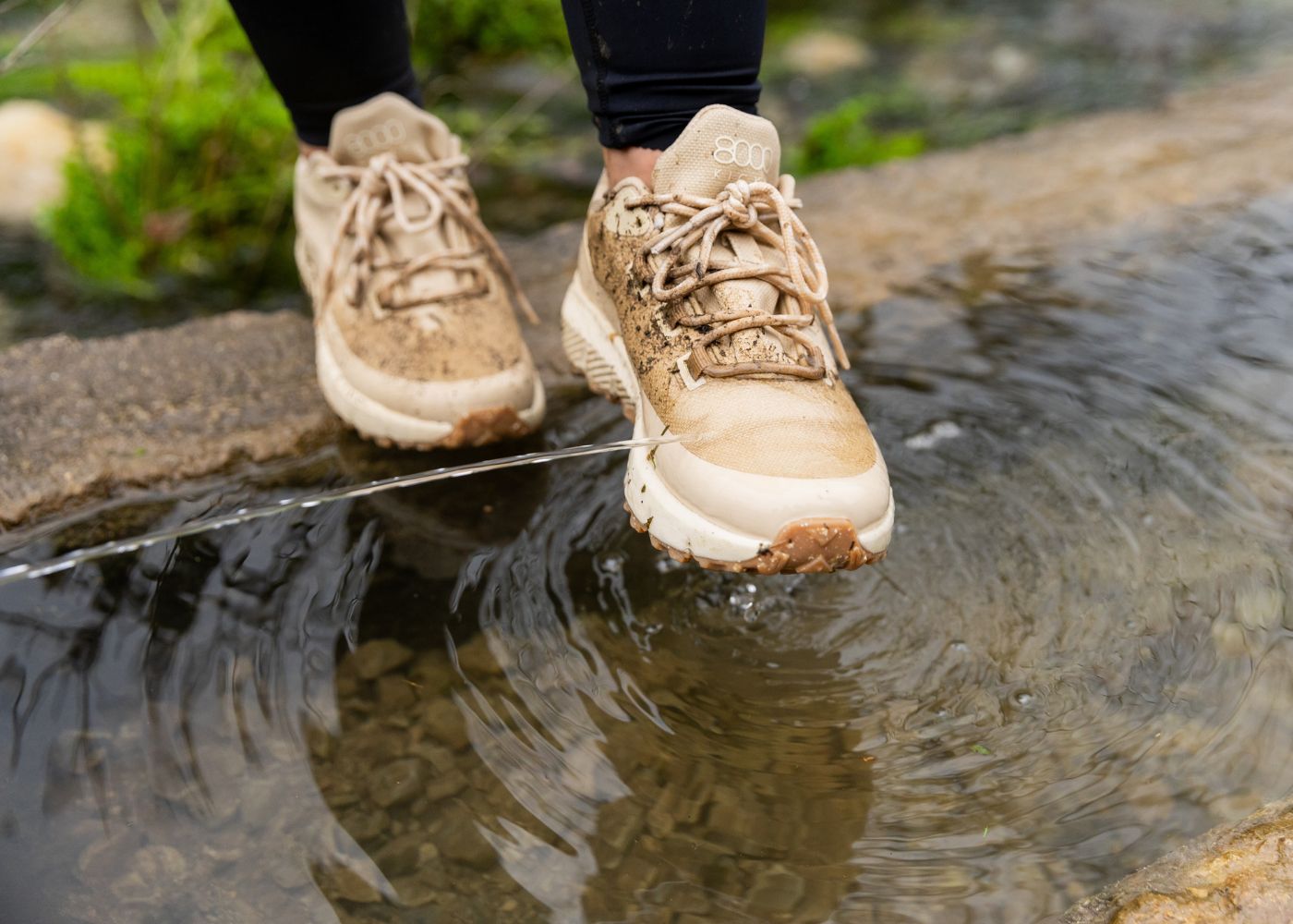 TREKKER buty damskie | Beżowe