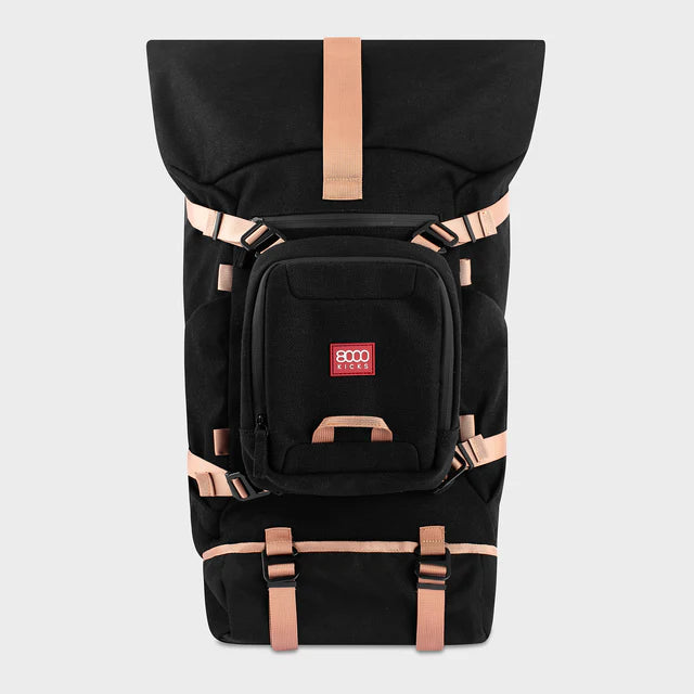 Plecak Nomad 20L/45L | 3 w 1 plecak konopny dla podróżników