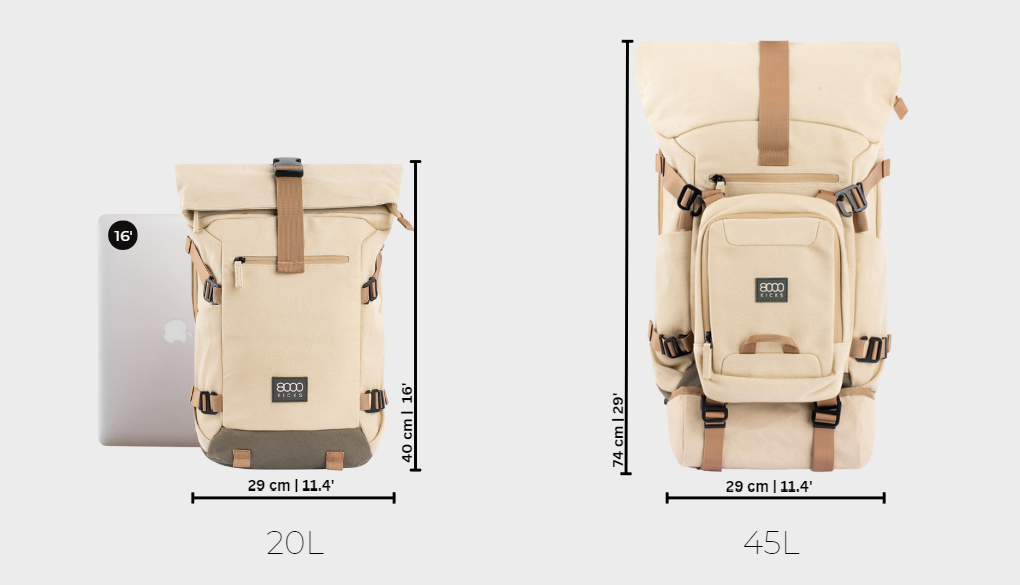 NOMAD  Plecak 20l /45l | Zielony 